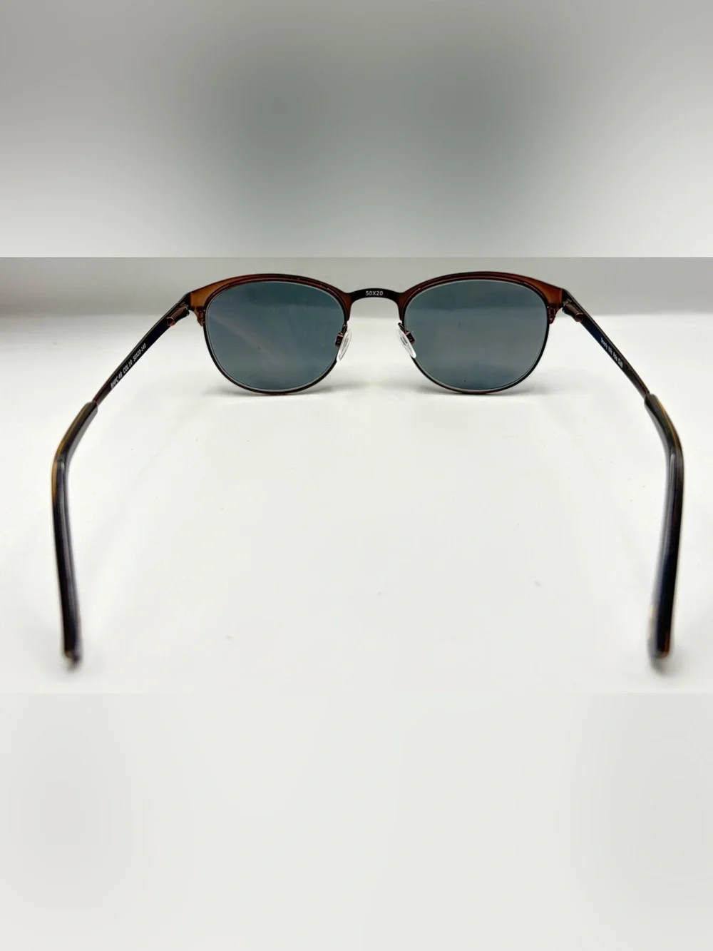 Beverly Hills Polo Club BHPC48 Brown Oval Metal Sunglasses Frames Only